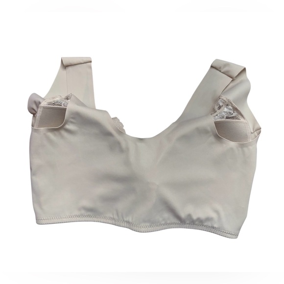 NEW, LUCY BREEZE, Front Closure Lace Bra, Natural Beige, 38D - Picture 6 of 8